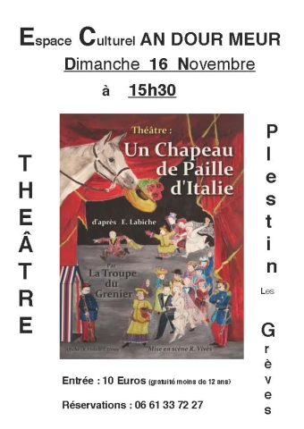 Spectacle de la Cie du théâtre du grenier